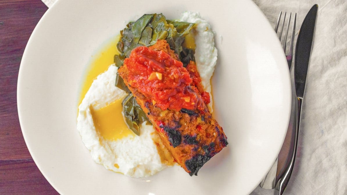 Grilled Meatloaf.